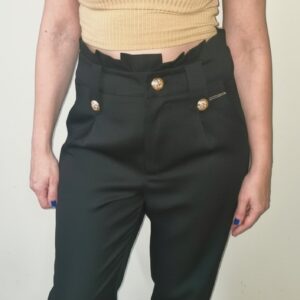 (Novo) Calça de cintura alta(Tam.G - única peça)